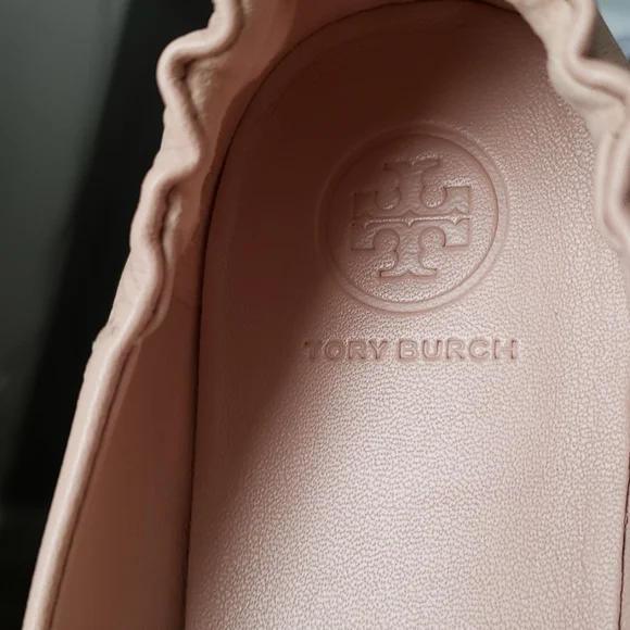 Tory Burch Minnie ballet flats in sand - Picture 2 of 5